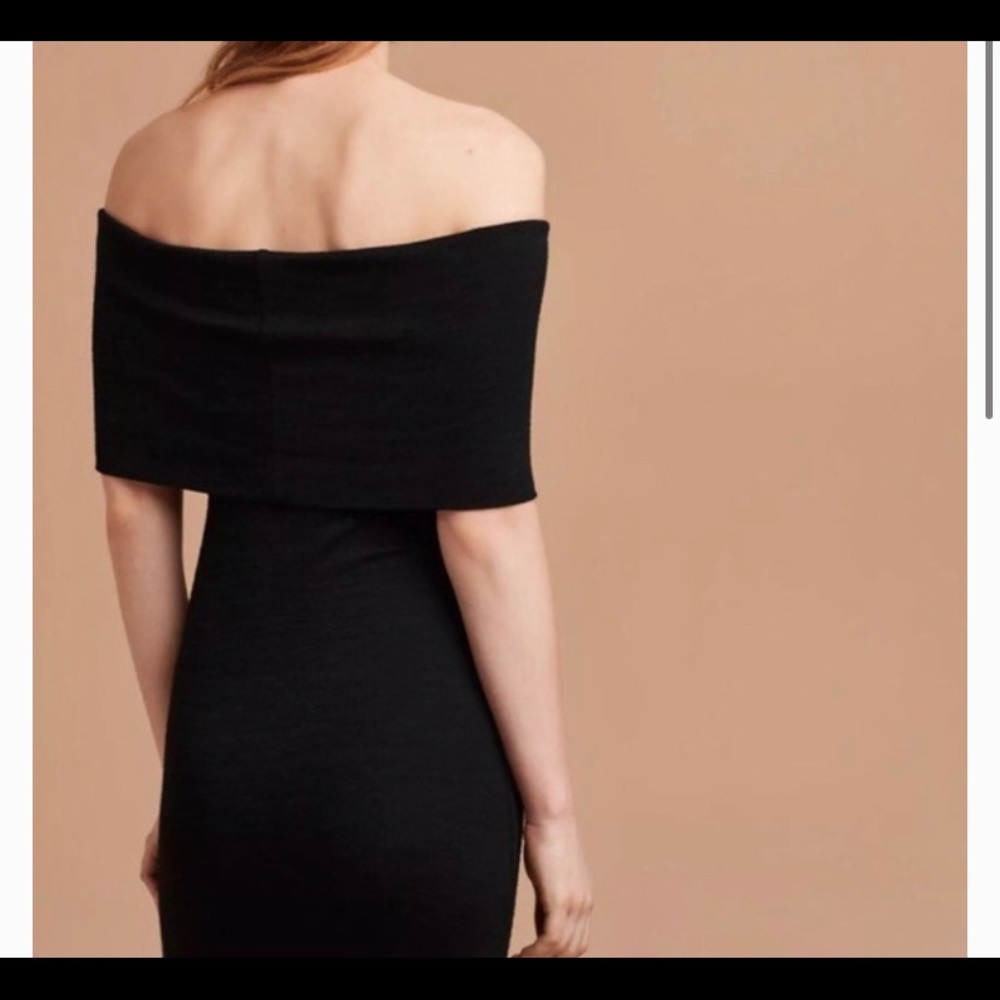 Wilfred free off the shoulder dress sz xs black - Picture 2 of 6